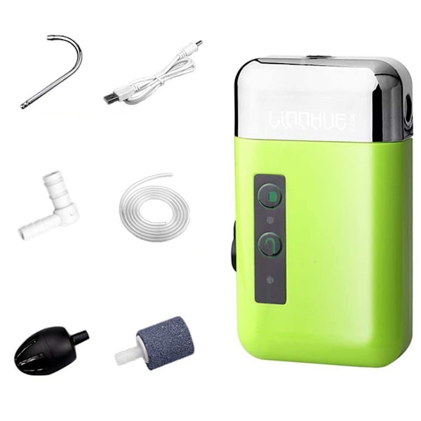 Bärbar Mini Utomhus Luftpump Luft Syrepump med