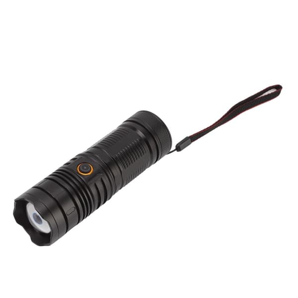 LED lommelygte, USB genopladelig, superlys aluminiumlegering KLB