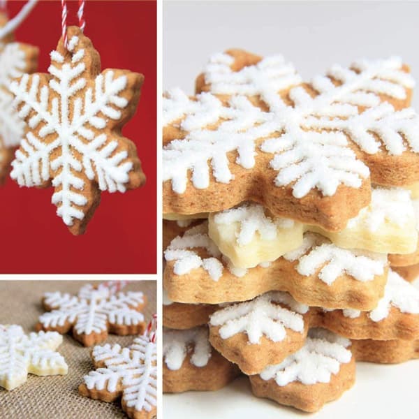 5-pack rostfria liljekronblad kakformar fondantkakformar