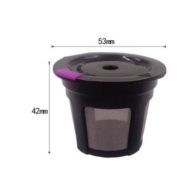 Gjenbrukbare K-kopper for Keurig - Miljøvennlig og kompatibel - BPA-fri KLB