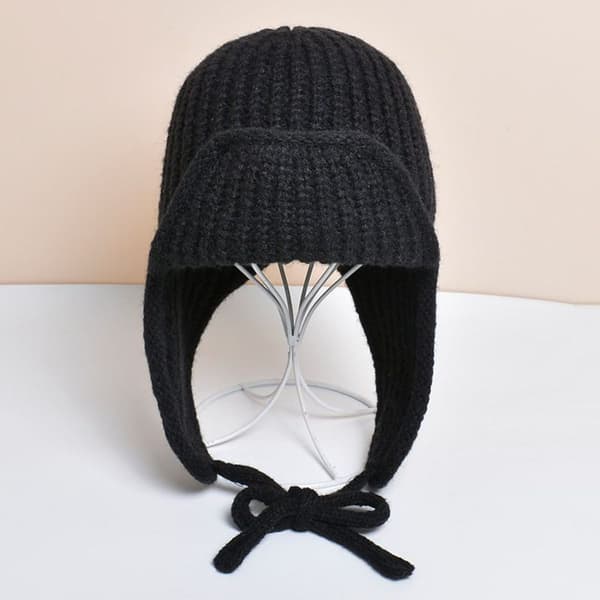 Stickad mössa för män och kvinnor vinter stickad