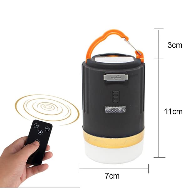 EMNT Campinglampe LED 15000 mAh med USB-oppladbart Campinglys IP66