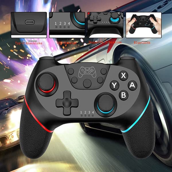 Nintendo Games Switch Controller, Trådlös fjärrkontroll för Switch Lite