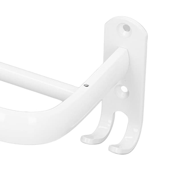 Dobbel stang håndkletør Space Aluminium Rustfritt dobbel håndkletør KLB