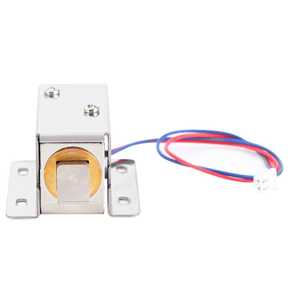DC 12V miniature elektromagnetisk lås, elektrisk styrelås KLB