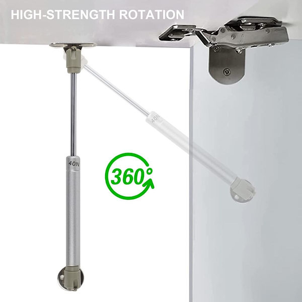 Huonekalusaranoita, 2 kpl kaapinnostin hydraulinen matkalaukkunostin 40N 270mm kaasujousi