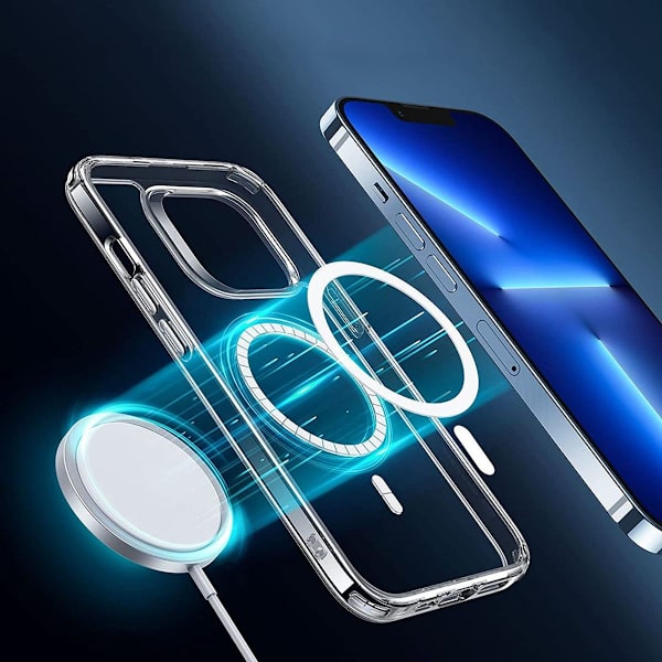 Hybridfodral med HaloLock kompatibelt med iPhone 13 Pro, magnetiskt