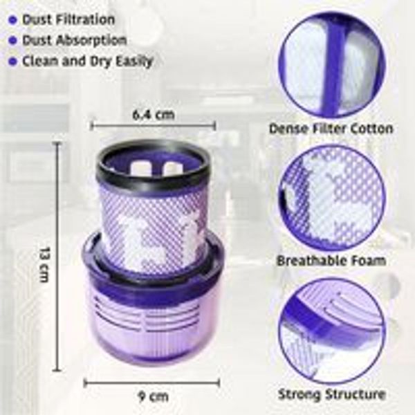 Reservefilter kompatibel med Dyson V11 SV14-serien