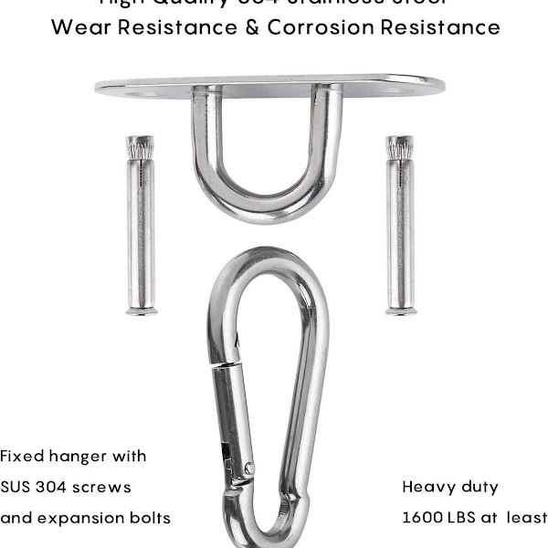 Heavy Duty Swing Hanger Spring Hook, Hängmatteset