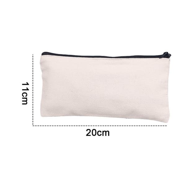 Blank Canvas Craft Bag til penne Multipurpose Bomuld Form4 KLB