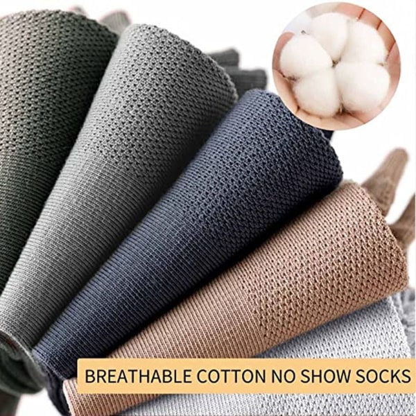 Sockar herrstrumpor vår och sommar mesh andas enfärgad svart KLB