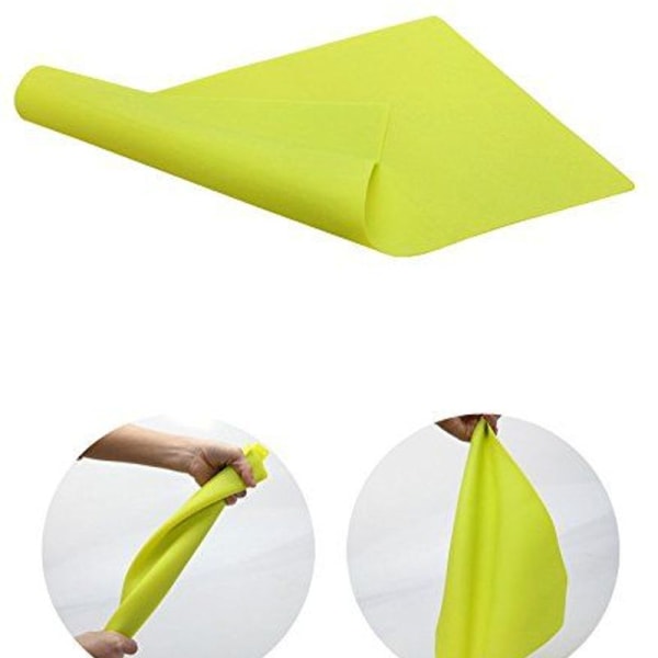 2 st non-stick halkfri bakmatta/bakmatta silikon stor 60x40cm