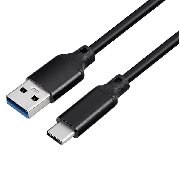 Nopea latauskaapeli Type-C datakaapeli 10G 3A suuri virta musta