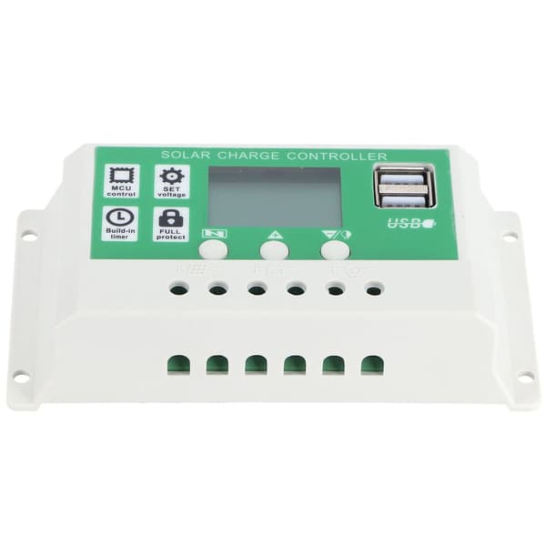 20A 12V 24V LCD-Display Solcellsladdare PWM Auto KLB