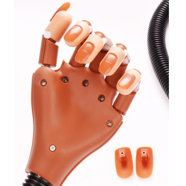 Øvemodel negletræningsøvelseshænder/fingre til manicure håndmodel KLB