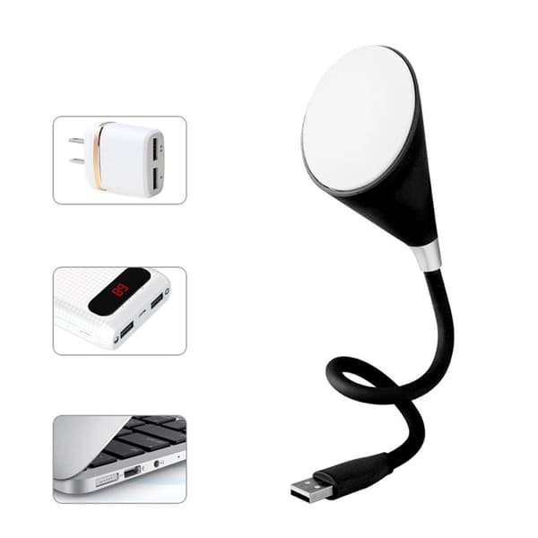Mini trådløs Bluetooth-højttaler Smart Touch USB LED-lys KLB