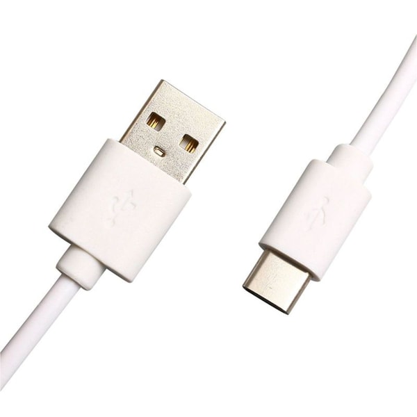 Cabo USB Huawei USB A/ USB C 1 m Macho/ Macho Branco