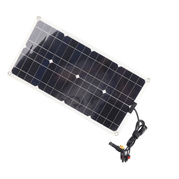 Solcellepanel, vanntett batterilader, XT60 DC ladeplate KLB