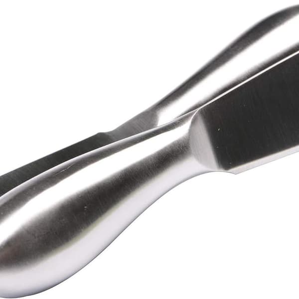 Ostspridare i rostfritt stål, 2-pack