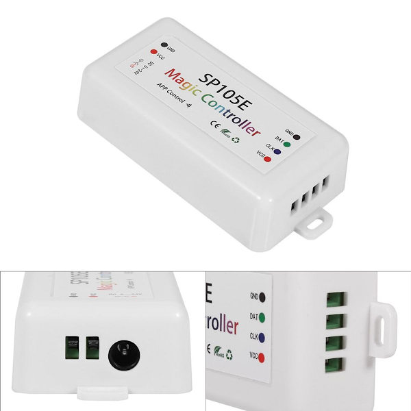 SP105E Magic Controller Bluetooth DC5-24V 2048 pixlar för KLB