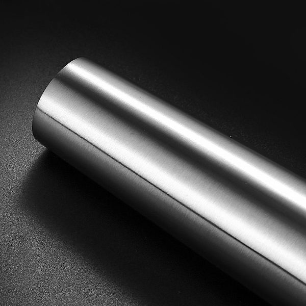 Matt finish rustfritt stål kjevle for baking pizzadeig, pai, kjeks 32,5*3,2cm, kjøkkenutstyr-