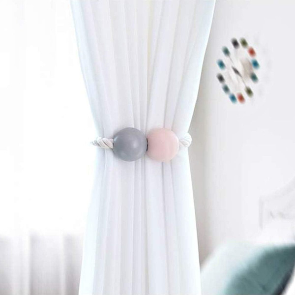 Keleily Magneettiset Verhopidikkeet 2 Kpl Verhopidikkeet Lastenhuoneeseen KLB