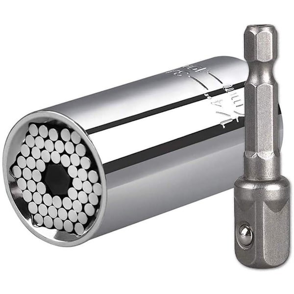 Universal Sokkel Gaveideer for Menn - Originale Bursdagsgaver til Pappa Nyttig DIY-verktøy for Universal Sokkel 7-19 mm