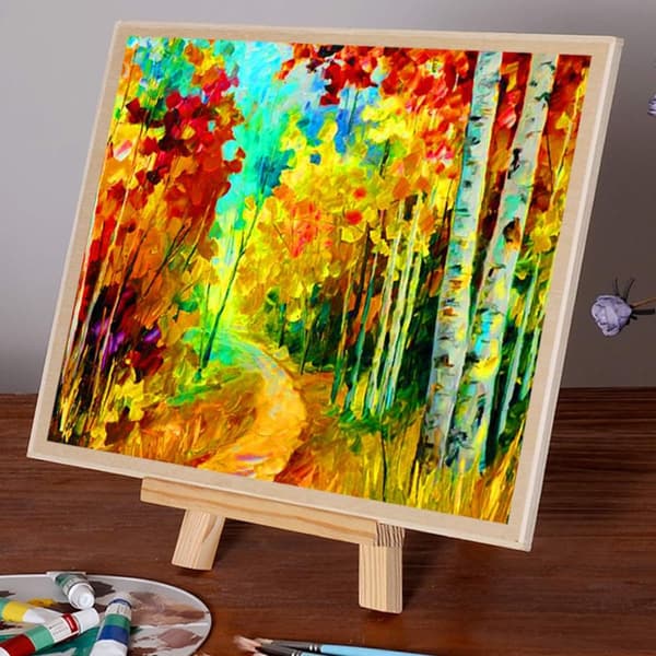 20 stk mini tre easel mini trekant bordstativ trekant easel KLB