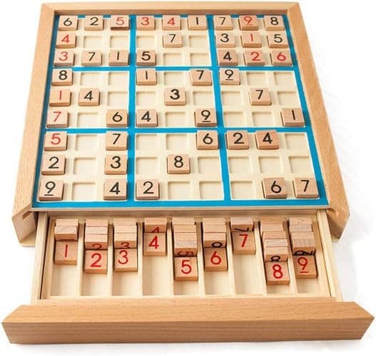 Lixada Tre Sudoku Puslespill - Matematisk Hjernelek