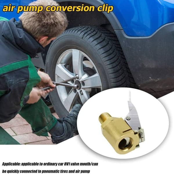 4 st 8 mm ventiladapter för bildäck i mässing, ventiltillbehör för bil KLB
