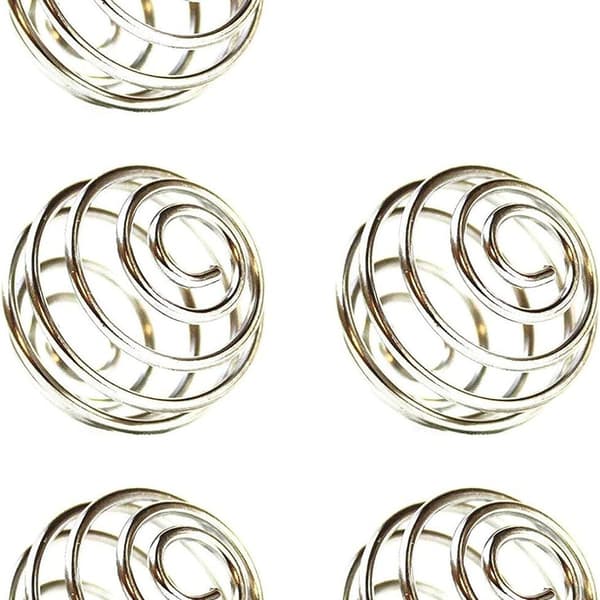 Pakke med 5 rustfrie stålshakers, rustfri stålblanderkule KLB
