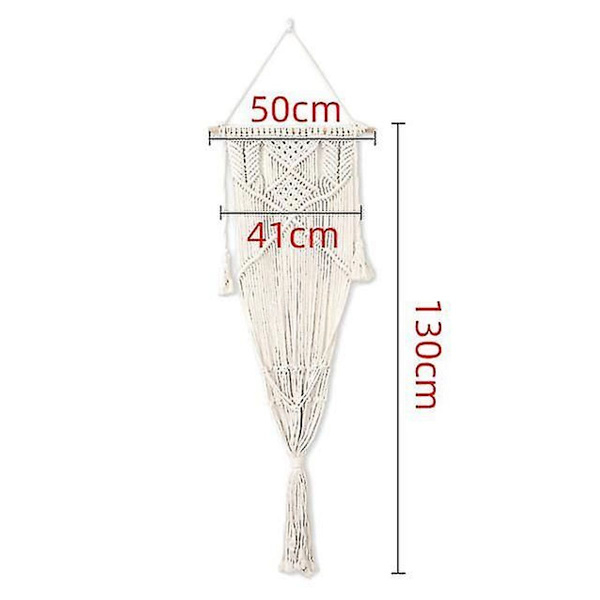 Dekorativ Macrame Vägg Hängande Mysig Katt Bo Qyroadwolf KLB