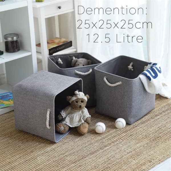Stoffarrangør 33 x 33 cm Sammenleggbar Stoffarrangør KLB