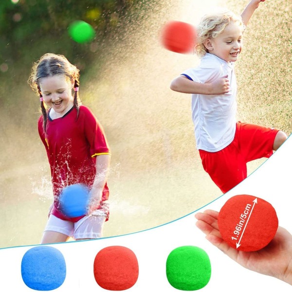 Sunshine smile Pack med 12 återanvändbara vattenbomber KLB