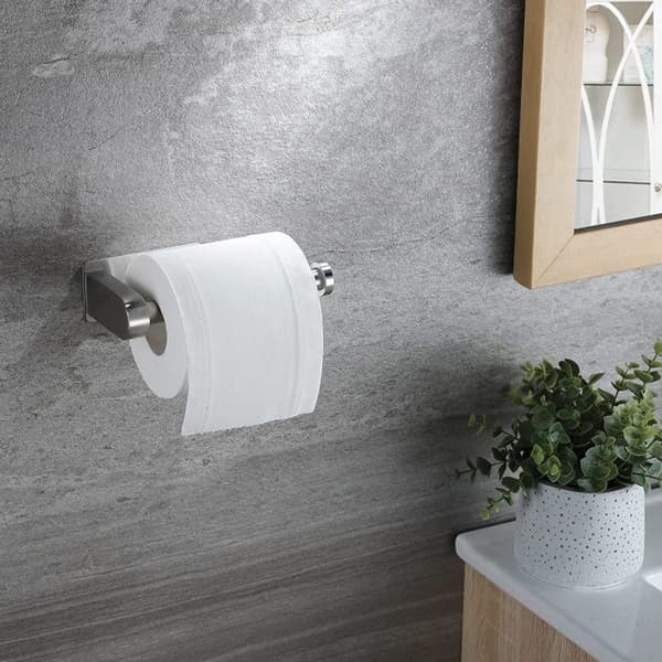 Toiletpapirholder uden boring toiletpapirholder rustfrit stål