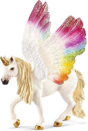 Schleich - Vingede Regnbue Unicorn - Vingede