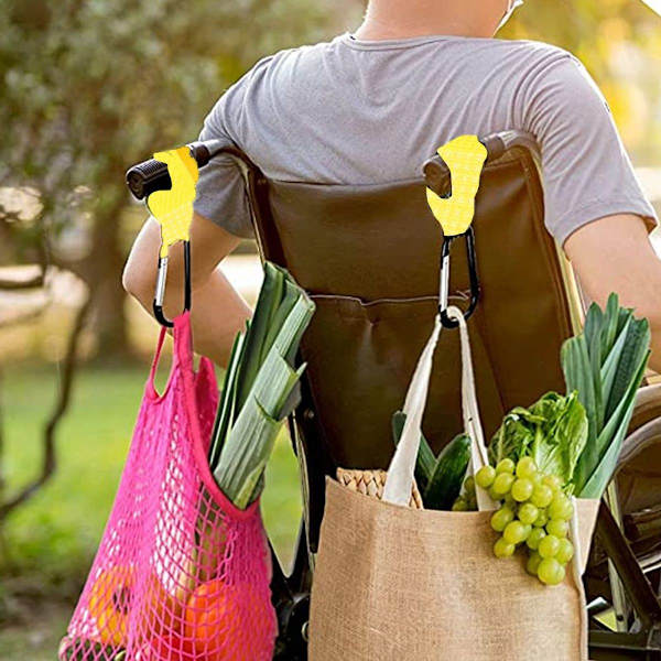 Klapvogns Krog, Trolley Krog, Klapvogns Tilbehør Gul KLB