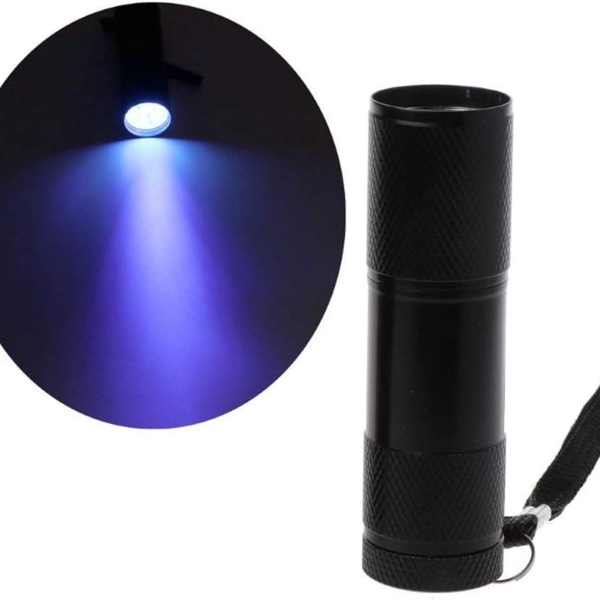 UV Resin Curing Lamp Light 9 LED UV Resin Tork Ficklampor Smycken KLB