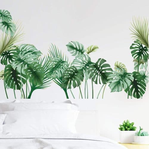 Tropiska Palm Blads Väggdekaler - Vinyl Dekaler