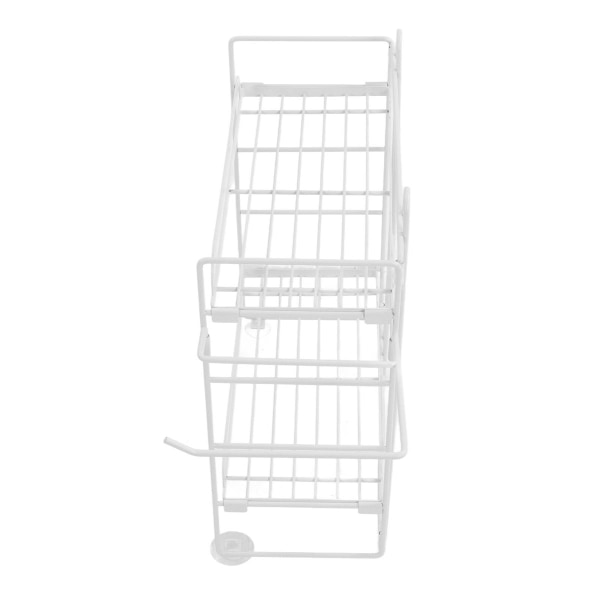 Vægmonterede jern toilethylder 2 lag foldbare KLB