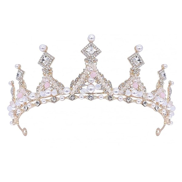 Rhinestone Princess Tiara - Krystall Brudeslør for Form1