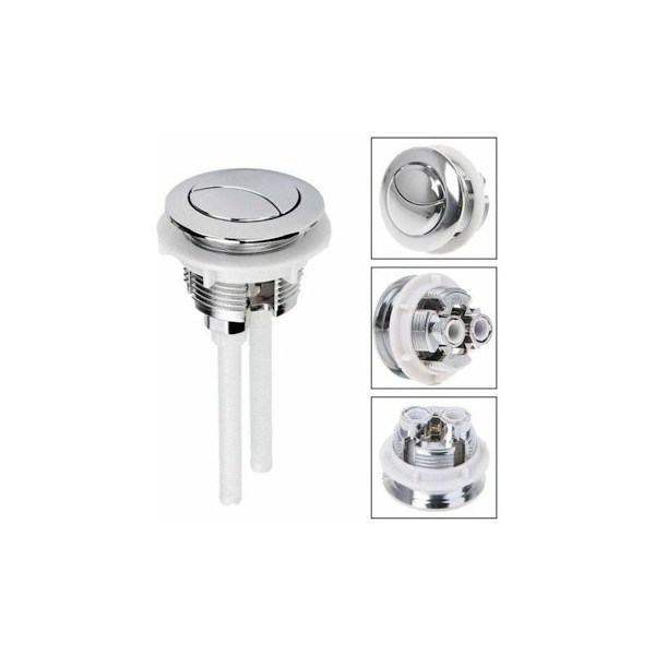 Pakning med toalett spylerknapp, 38mm dobbel spylerknapp, toalett spylerknapp