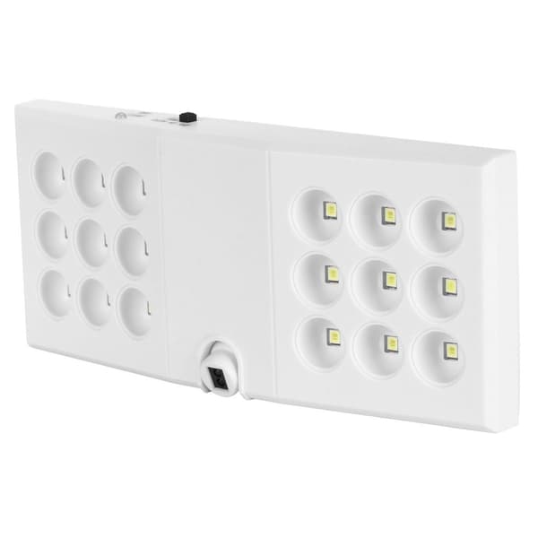 LED infrarød sensor vegglampe, USB-lading, justerbar KLB