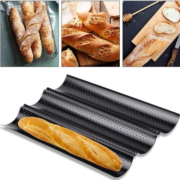 Brödformar, baguetteform, baguetteform, limpform, franska