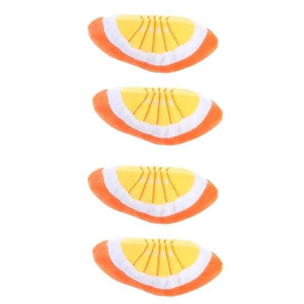 4 st fruktformade hundleksaker, matformade hundleksaker, hundleksaker Style3 KLB
