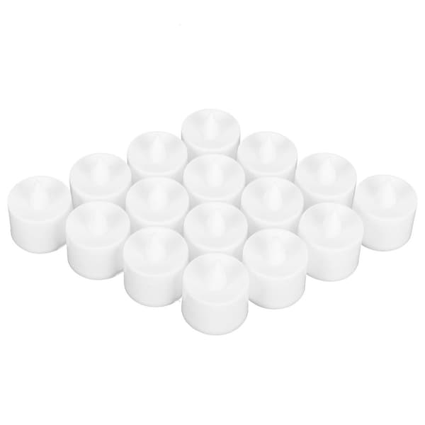 24 stk LED stearinlys, elektronisk simuleringsdekorasjon KLB