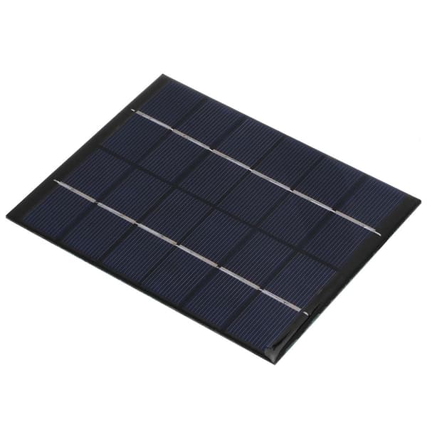 2W 6V solpanel med AA-batteriladdare för KLB