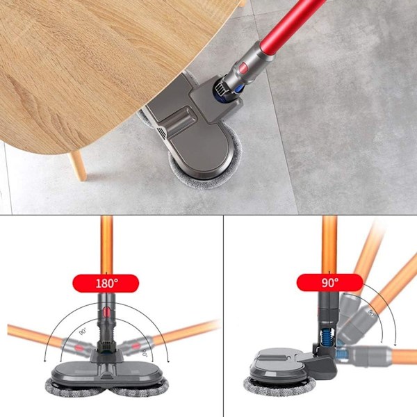 Sähköinen moppiliite Dyson V11 V10 V8 V7 -pölynimuriin,