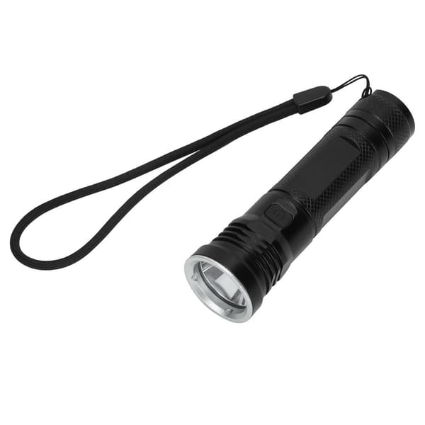 Taskulamppu USB-lataus, alumiini, mini monitila KLB