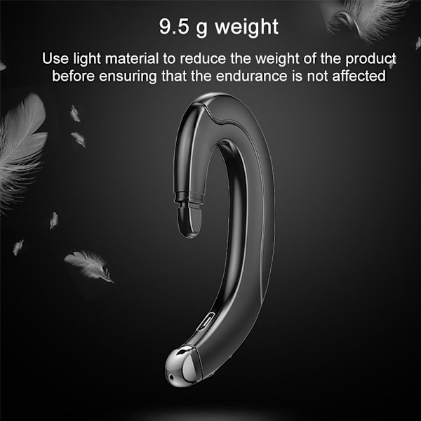 Business Bluetooth Handsfree Single Black